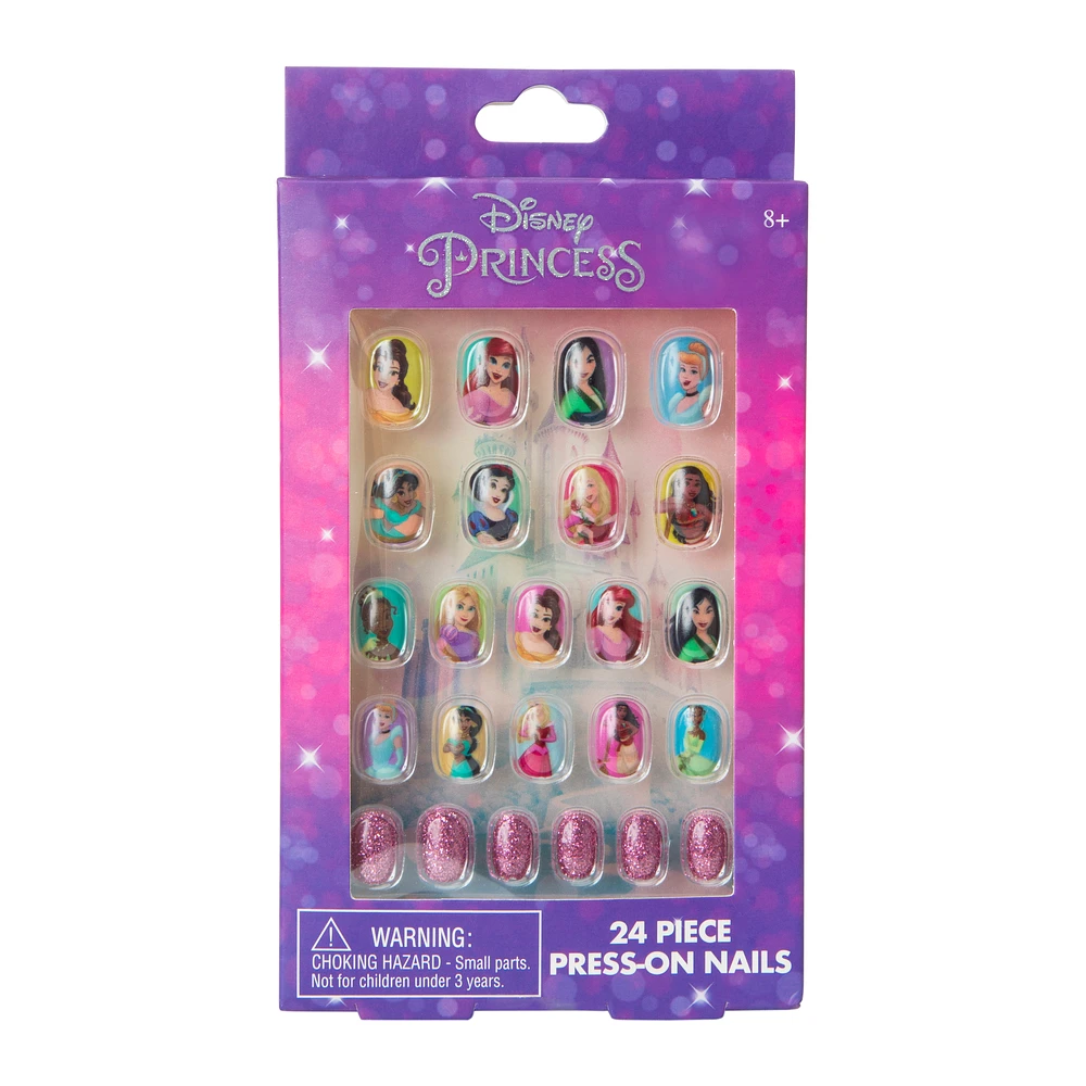Disney Princess press-on nails 24-piece set