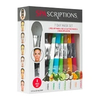 spascriptions™ 7-day mask set & applicator 8-pieces