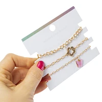 chain bracelet 3-pack