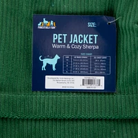 pink corduroy pet jacket