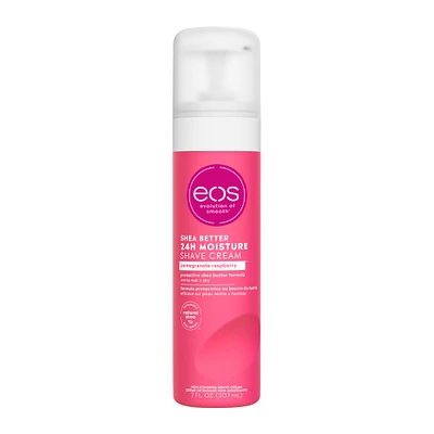 eos™ shave cream 7oz - pomegranate raspberry
