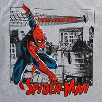 friendly neighborhood spider-man graphic tee