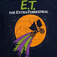 E.T. flying bike graphic tee