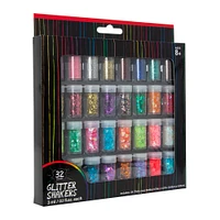 32-count glitter shakers set