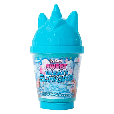 slimygloop® scented sweet treats unicorn premade slime 4.32oz