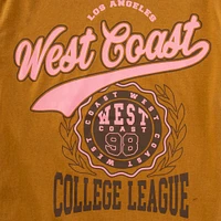 'west coast college league' graphic tee