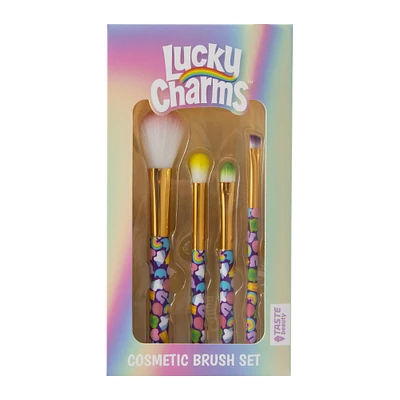 lucky charms™ cosmetic brush set 4-piece