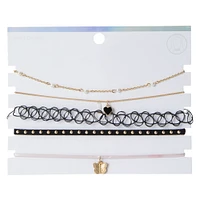 tattoo choker necklace 5-pack