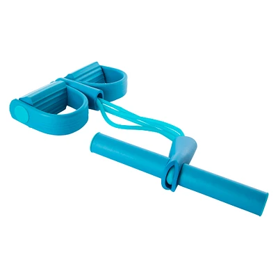 resistance band rower