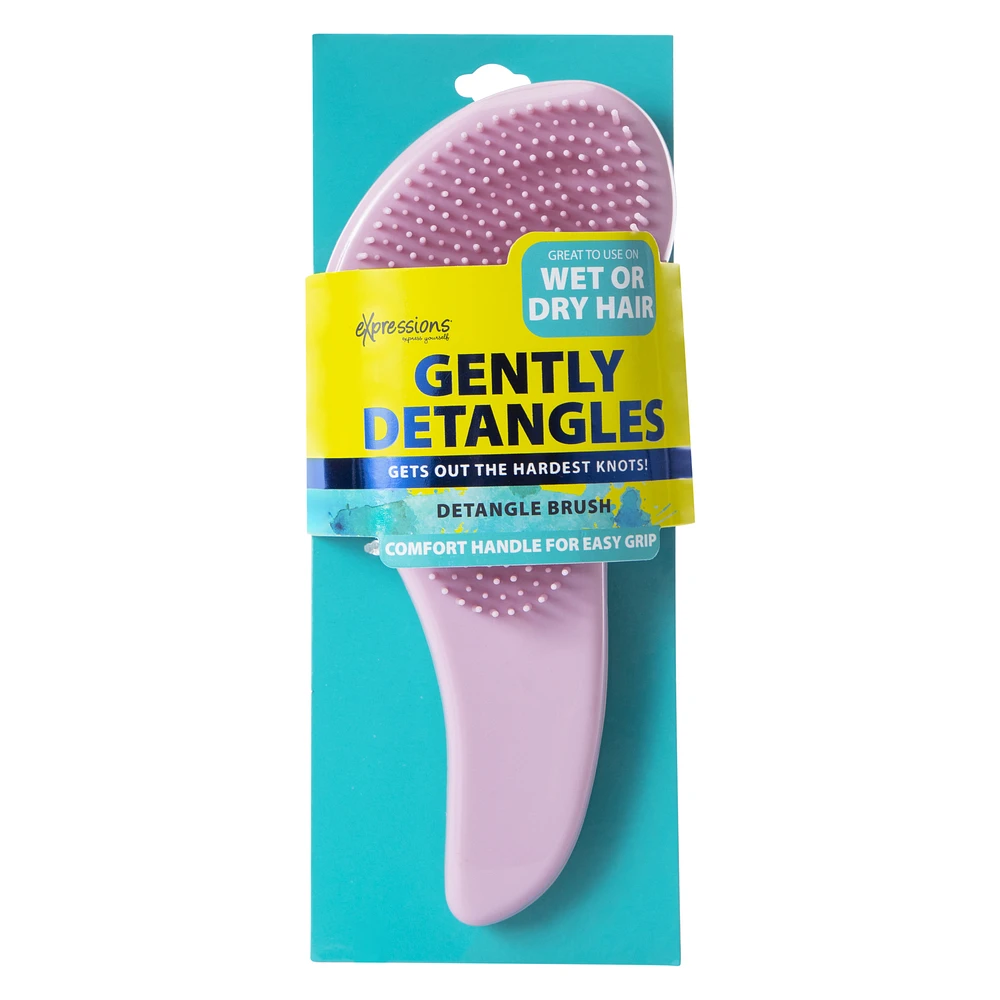 expressions® easy grip detangle hairbrush