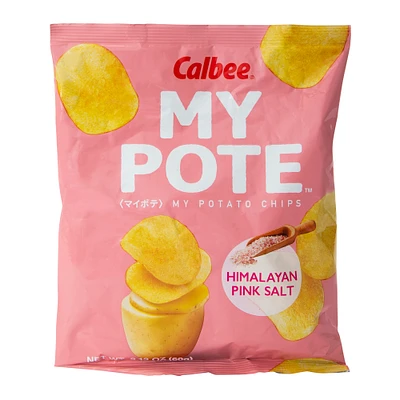 calbee® my pote™ himalayan pink salt potato chips 2.12oz