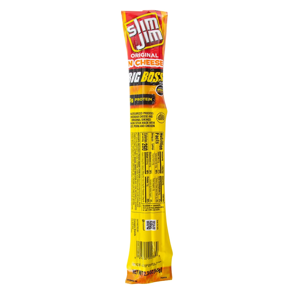 slim jim® big boss original cheese snack stick 2.3oz