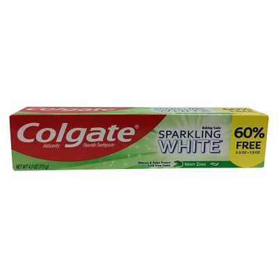 colgate® sparkling white toothpaste 4oz