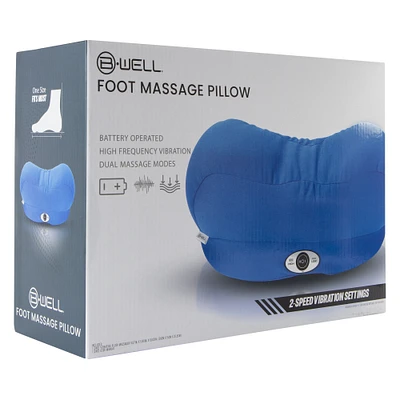 high frequency vibrating foot massager pillow
