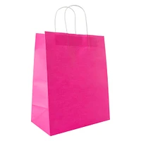 large neon kraft gift bags 5-pack 12.75in x 10.45in