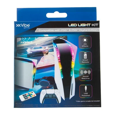 LED light kit compatible with ps5™ & ps5™ digital edition 20in