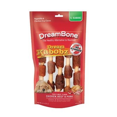 dreambone® dream kabobz dog treats 2.8oz
