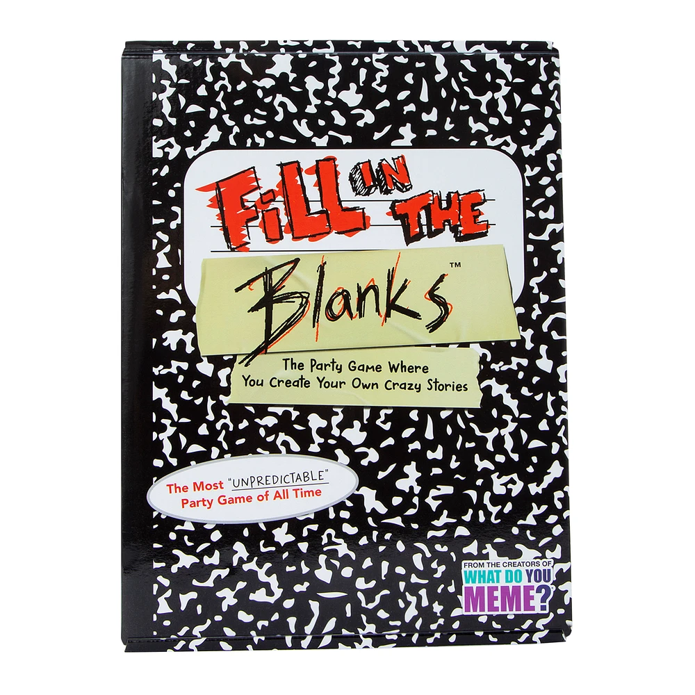 fill in the blanks™ party game