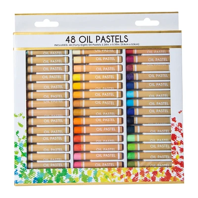 oil pastels 48-count set