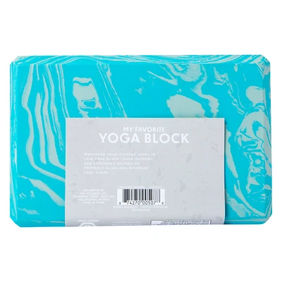 series-8 fitness™ marble yoga block