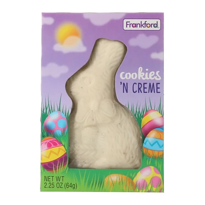 cookies n' cream white chocolate bunny 2.25oz