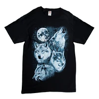 night wolves graphic tee
