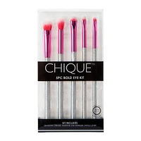 chique™ eye makeup brush kit 5-piece