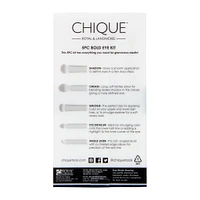 chique™ eye makeup brush kit 5-piece
