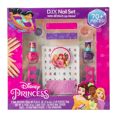 70-piece Disney Princess DIY nail set