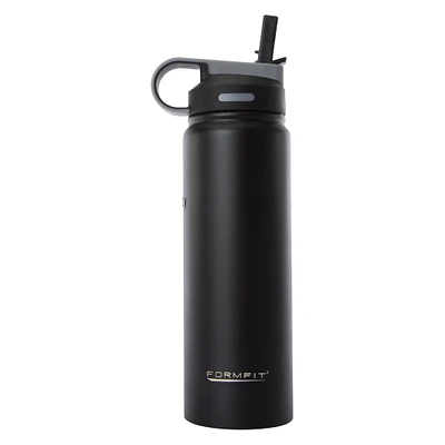 Hydroclear Sport Water Bottle With Flip Straw 32oz