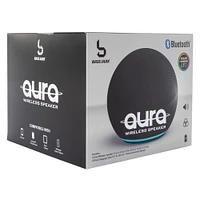 aura round LED wireless bluetooth® speaker