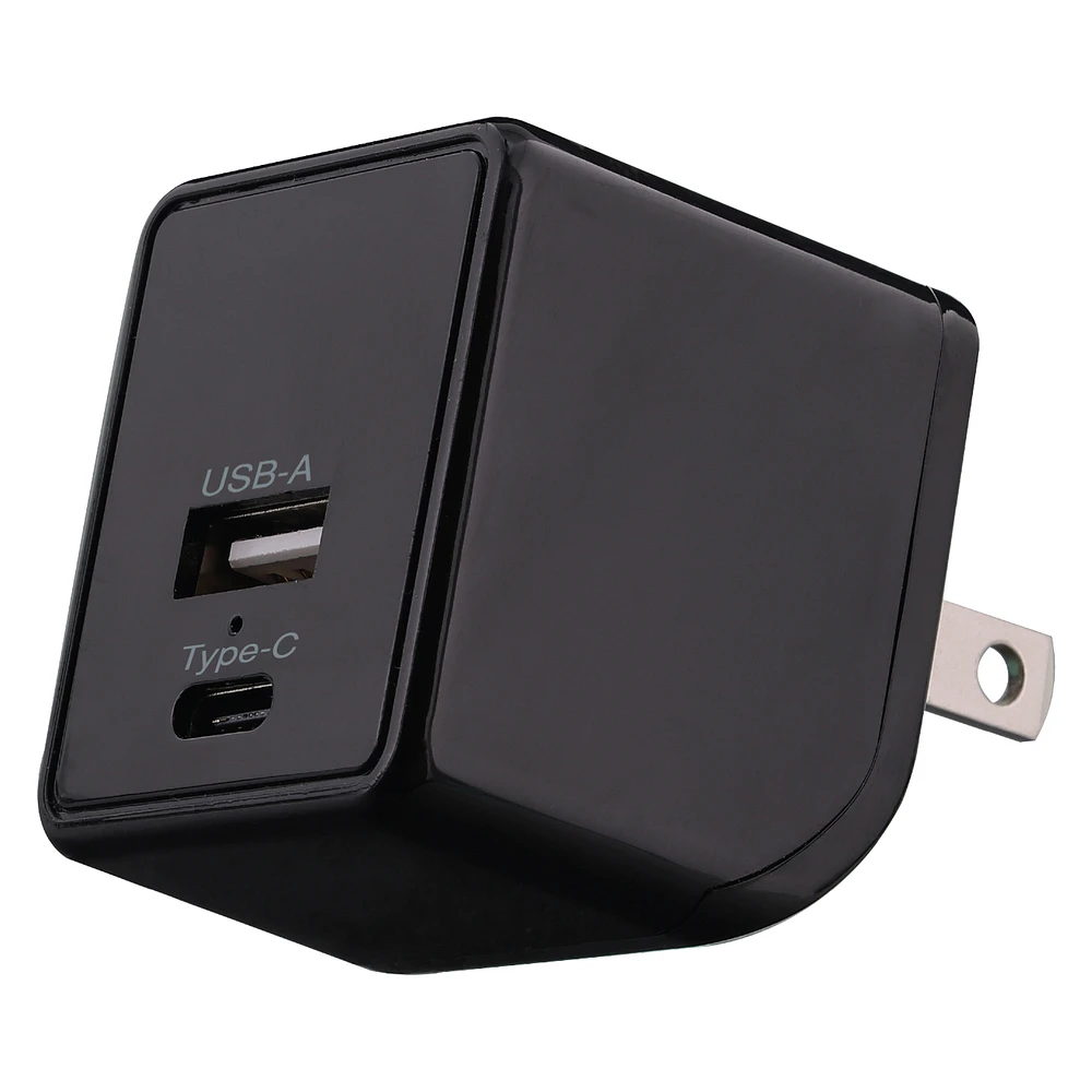 USB & type-C dual wall charger 3.1 amp