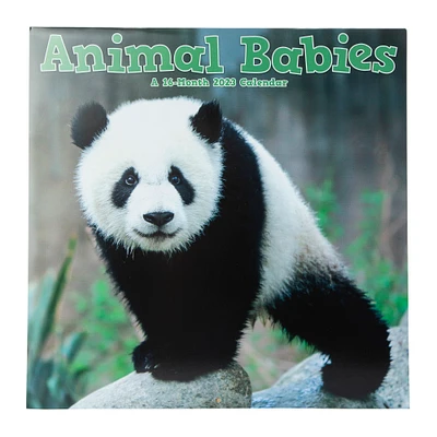 animal babies 16-month 2023 wall calendar