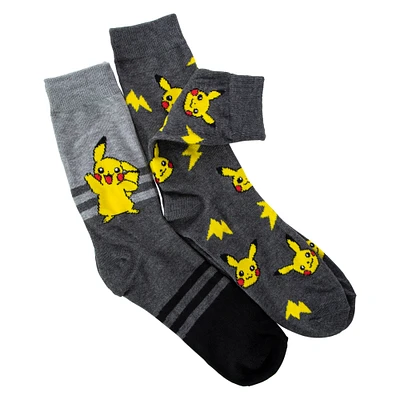 2-pack pokemon™ mens crew socks
