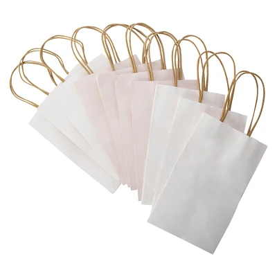 small kraft gift bags 8.35in x
5.2in 10-pack