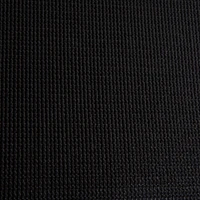 series-8 fitness™ 5mm thick black yoga mat 24in x 68in