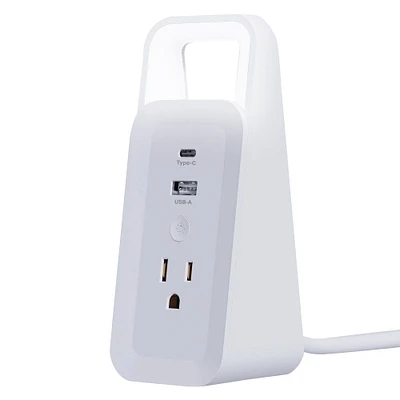 12W 3-in-1 desktop charging station with light