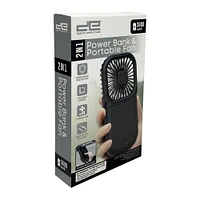 2-in-1 Power Bank And Portable Fan