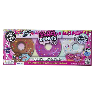 compound kings® butter donuts slime 3-pack