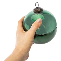 christmas ornament shaped candle 5in