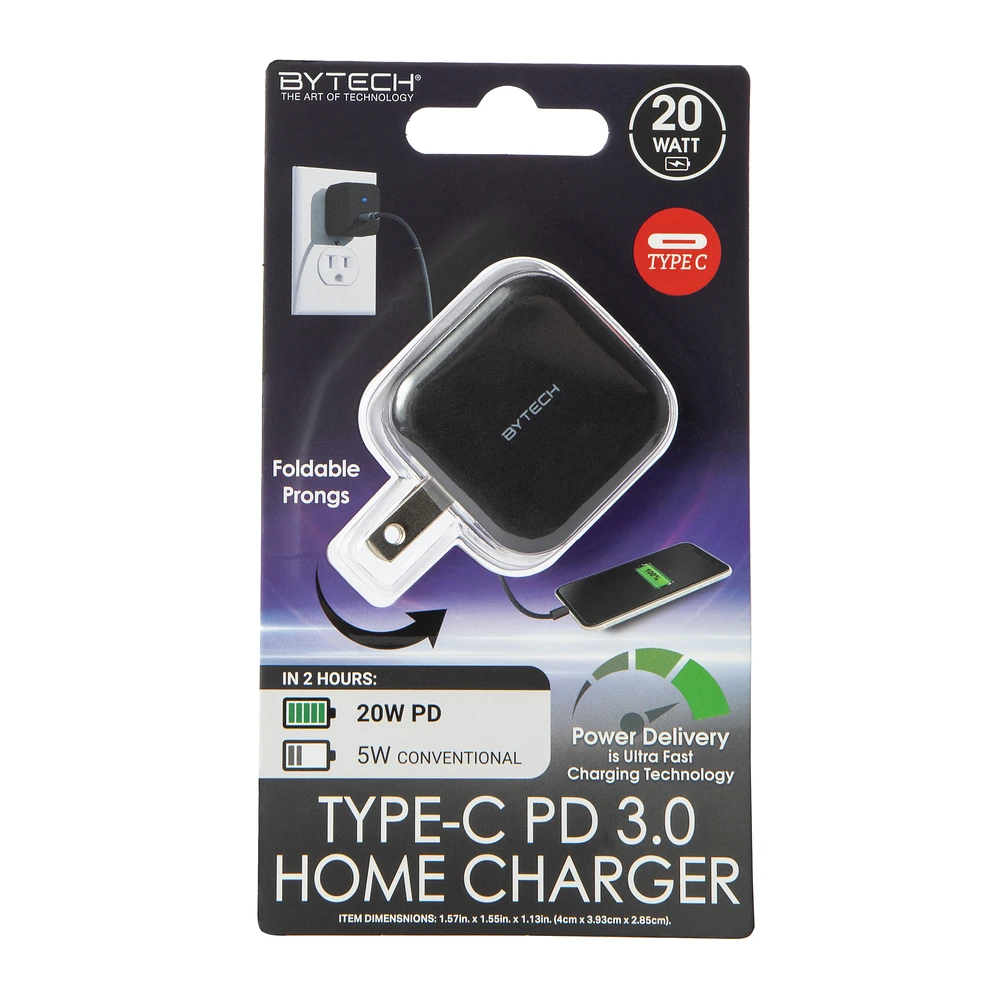 20W wall charger