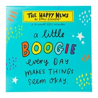 the happy news by emily coxhead® 16-month 2023 wall calendar