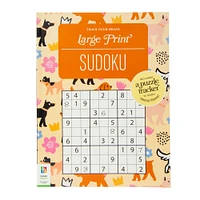 large print sudoku puzzle book