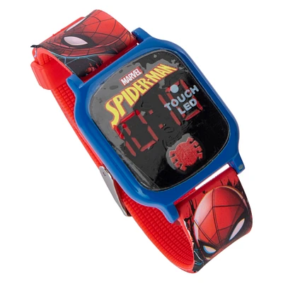 Marvel Spider-Man LED touchscreen watch