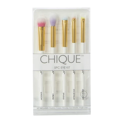 chique™ eye makeup brush 5-piece kit