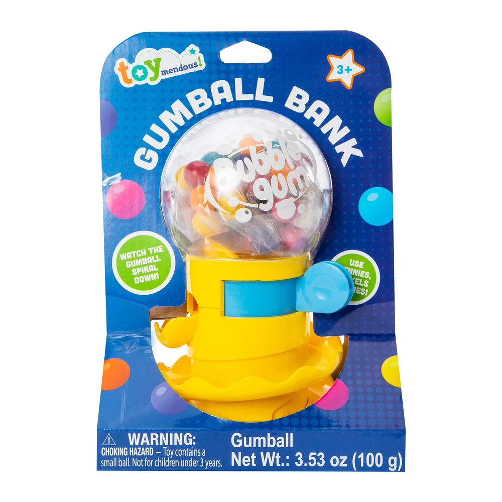 classic gumball bank with gum
