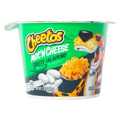 cheetos® mac'n cheese cheesy jalapeno cup 2.25oz