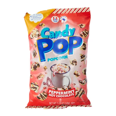 peppermint hot chocolate candy pop® popcorn 5.25 oz