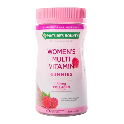 nature's bounty® women's multivitamin gummies 40-count