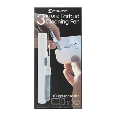 3-in-1 earbud cleaning pen